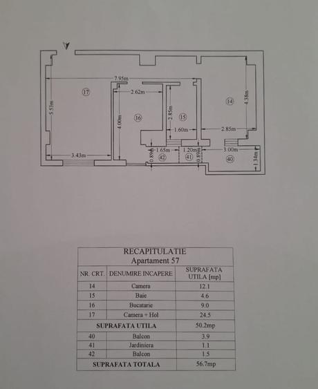 Apartament nou, intabulat, 2 camere si parcare subterana, Tatarasi Aurel Vlaicu - 7