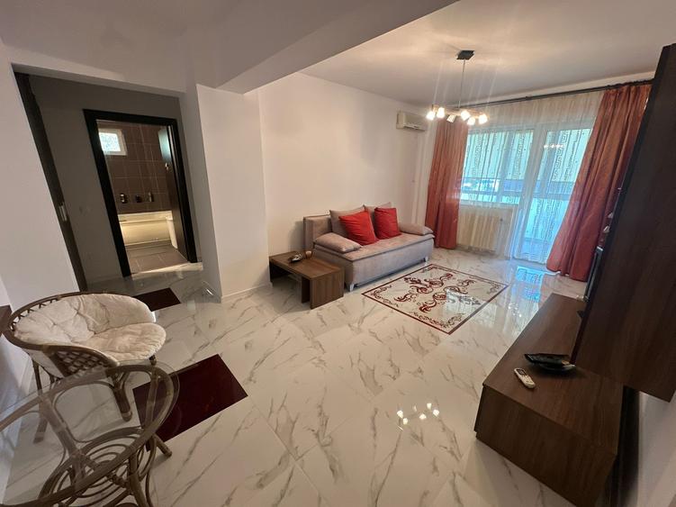 Tomis Plus - 2 camere mobilat-utilat complet,  parcare subterana , termen lung - 7