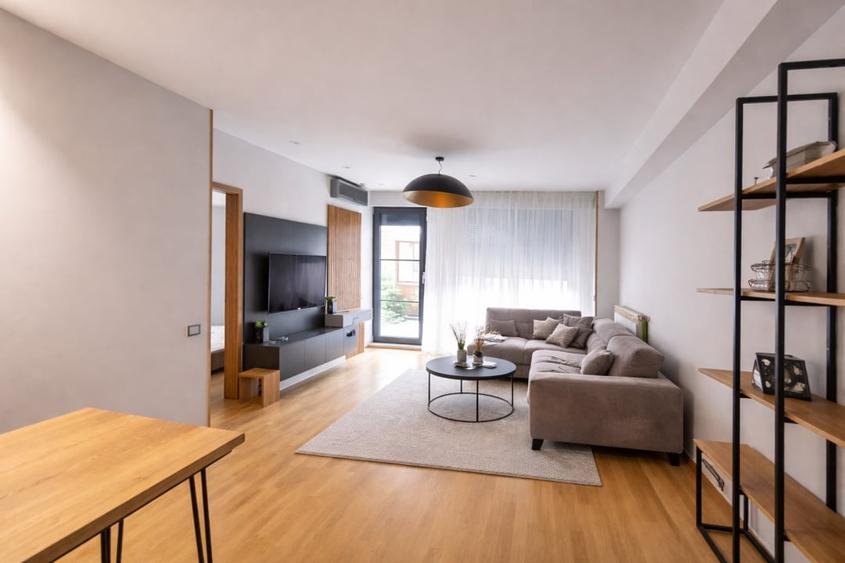 Baneasa -Iancu Nicolae- 2 camere LUX- gradina 25 mp - parcare subterana - 2