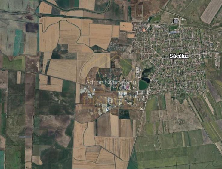 Teren extravilan la DN pentru PUZ | Sacalaz