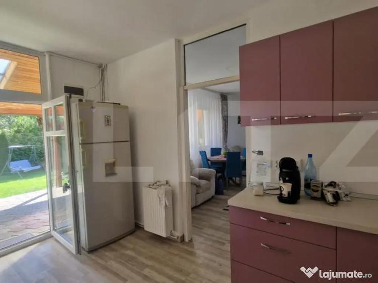 Casa de inchiriat, cu 4 camere, mobilata, curte, pivnita, zo - 2