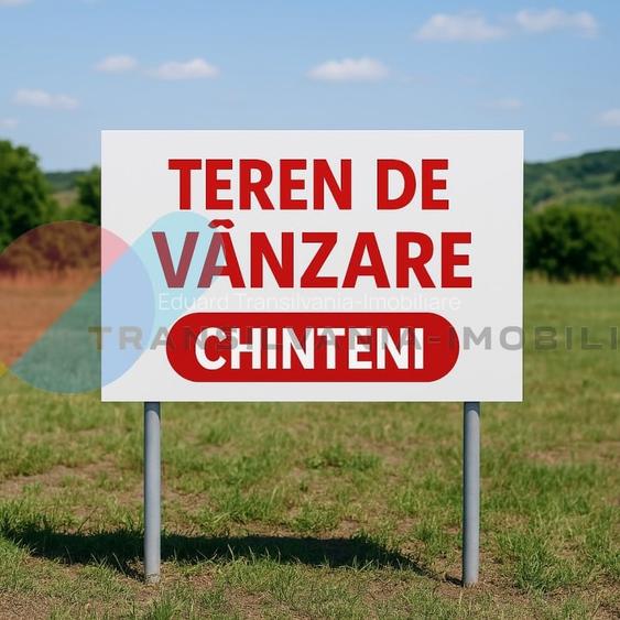 Teren de 1000 mp cu PUZ aprobat - Chinteni