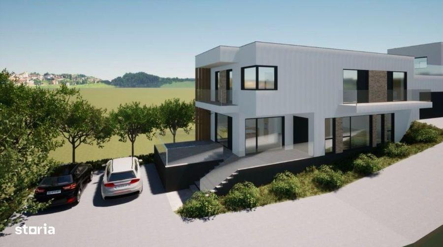 Teren cu proiect autorizat pentru 2 case, zona Wonderland - 2