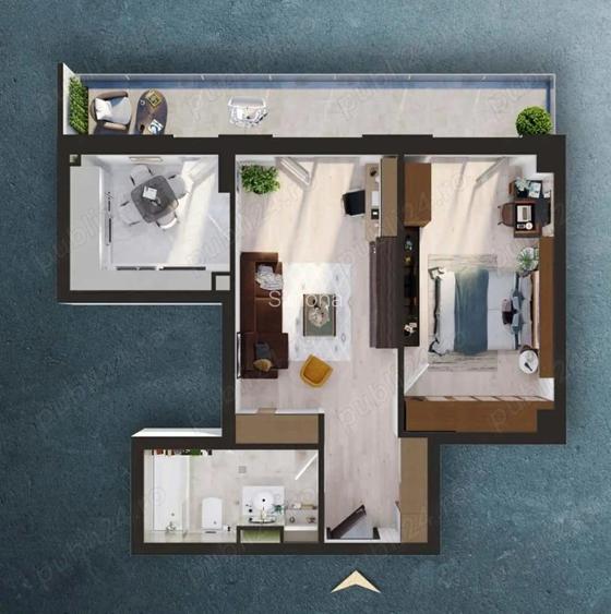Apartament 2 camere finisat e loc parcare inclus-in Complexul Rezidential Elite