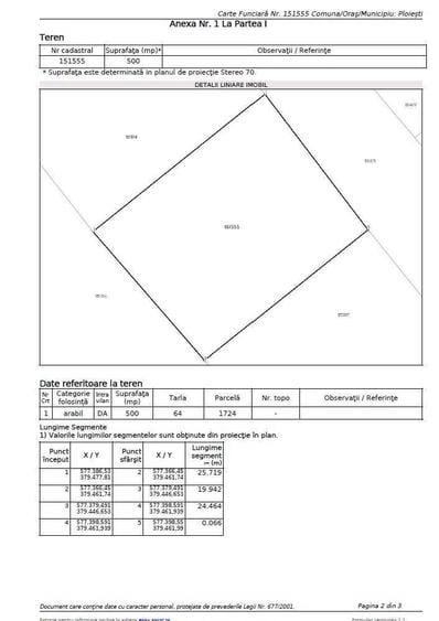 Ploiesti, Mitica Apostol, 500 mp. intravilan - 2