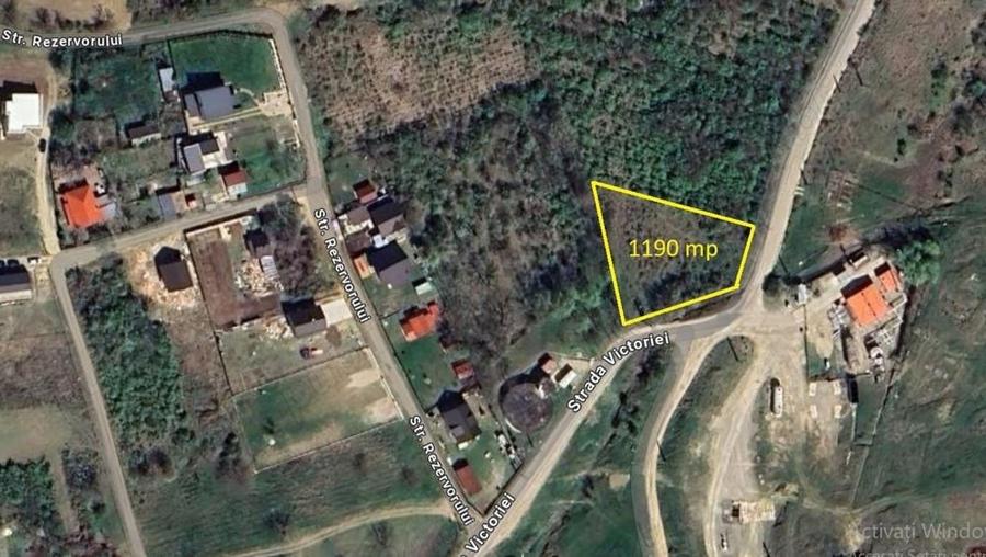 Teren de 1190 mp, în Boldești