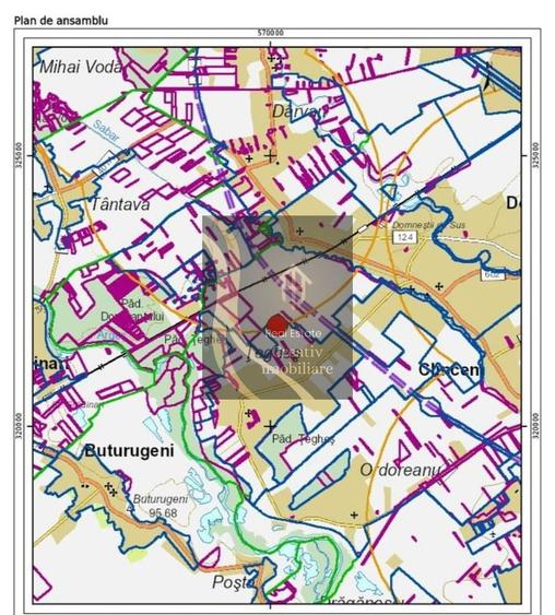 Teren Construcții intravilan de 500 mp, în Domnești