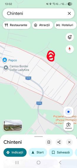 Vand teren Chinteni (parcela de 498mp) - 2