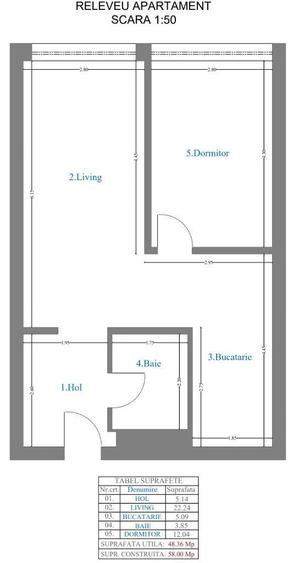 Apartament 2 camere Ared UTA - 1