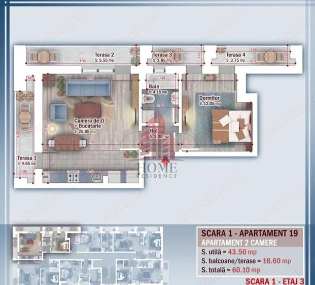 PROMO- Titan-parcul Teilor- 3 min STB- 2Cam- Decom- 60mp- Bonus Parcare - 7