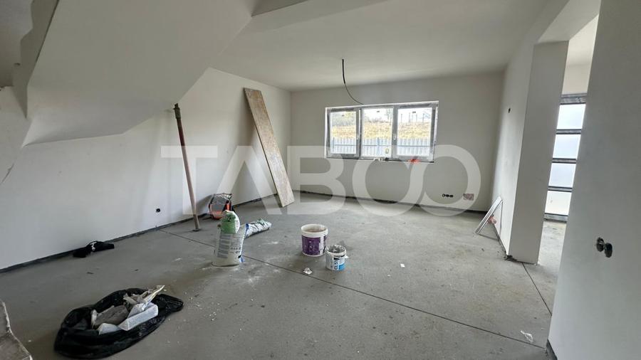 Casa 4 camere de tip Duplex Comision 0 teren liber 230 pivnita Sibiu - 4