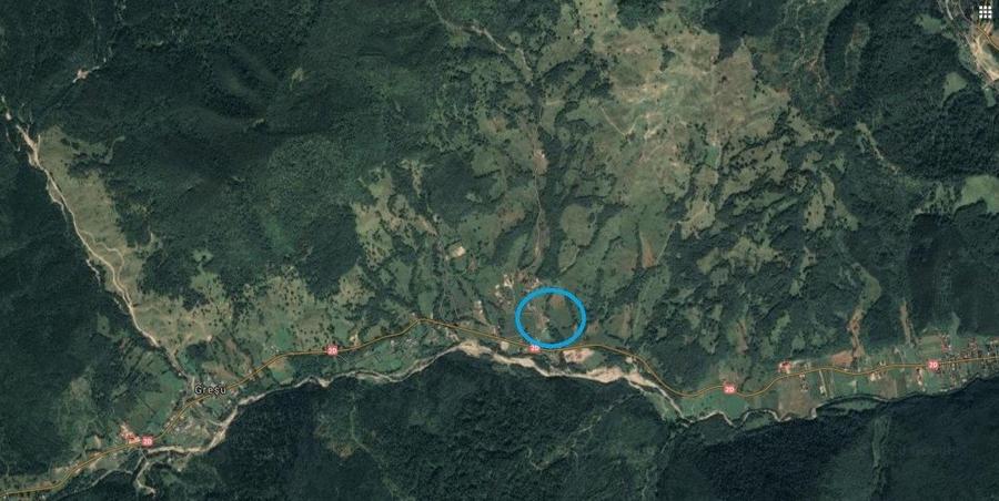 Teren intravilan Gresu / Tulnici, 5.904 mp, D: 58 m, 15 EUR/mp - 3