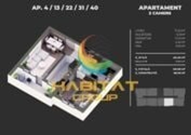 Apartament 2 Camere Decomandat Sector 4 Grand Arena 51Mp - 2