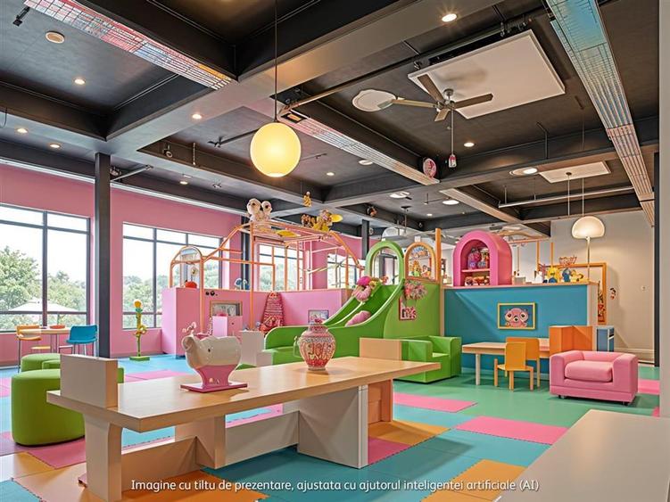 Spatiu comercial / industrial  de inchiriat / Loc de joaca pentru copii / Sector - 6
