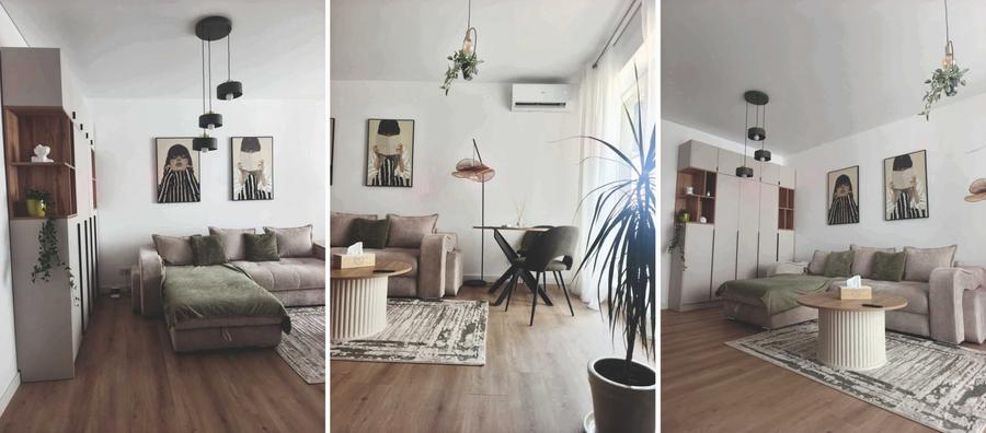 Apartament cu 3 camere decomandat, mobilat în Pipera
