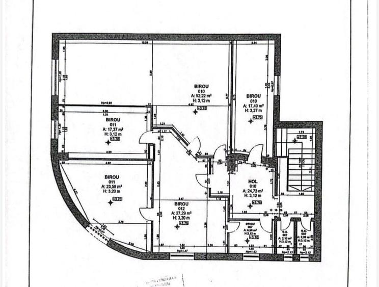 Spațiu comercial, 357.51 mp în Central - 1