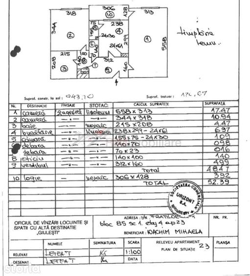 Vanzare 2 camere | Crangasi | renovat | centrala|48 | 7''metrou - 2