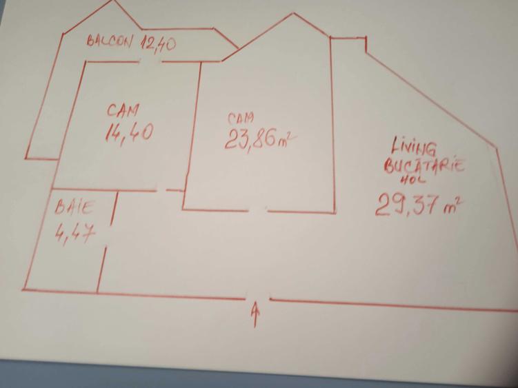 Vand apartament 2 camere spatios 85mpt , Deva. - 2