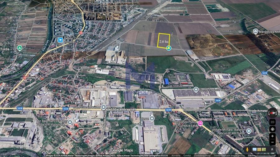 [ 2,6 HA ] Randament bun I Locație strategică I Autostradă - 8