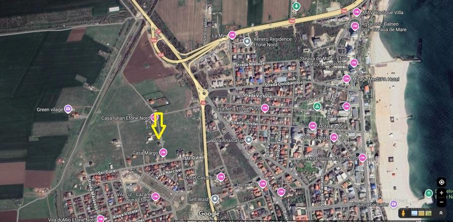 Teren intravilan 490 mp - Eforie Nord - 1