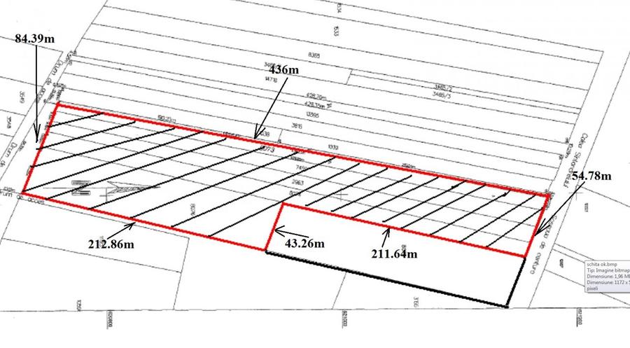 Oradea, Calea Santandrei, vand teren 30.000 mp - 2