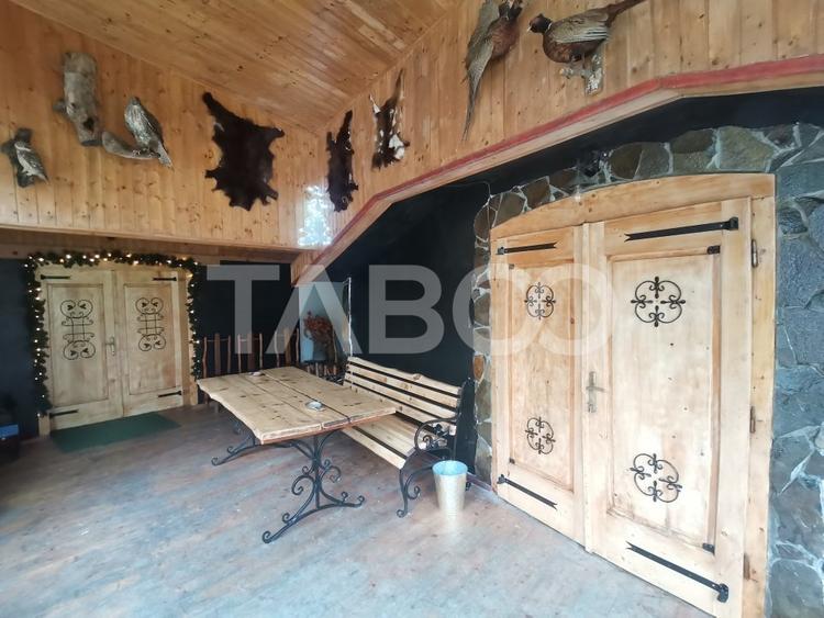Pensiune de lux de vanzare in inima padurii langa Sibiu - 9