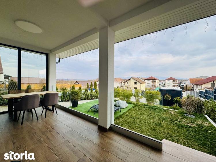 Casa pe un singur nivel | 550 mp teren| Priveliste superba catre munti - 2