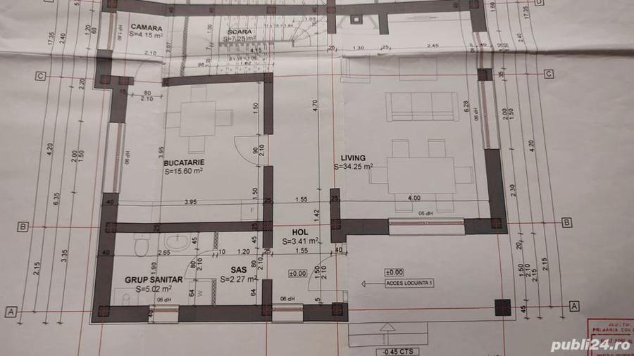 Casa de vanzare,construc?ie noua in vatra satului - 1