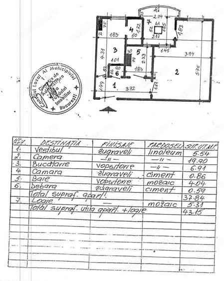 Garsoniera spa?ioasa - Etaj 2 din 4 - str. Stefan Burileanu - 5