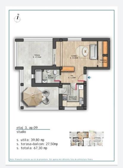 vanzare apartament 2 camere,  metrou Nicolae Grigorescu, bloc 2025 in constructi - 14