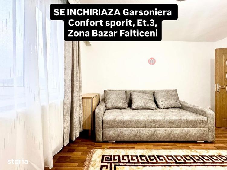 SE INCHIRIAZA Garsoniera confort sporit in zona BAZAR Falticeni - 6