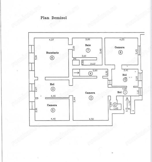De vanzare casa nemteasca, demisol+parter, zona Balcescu - 3