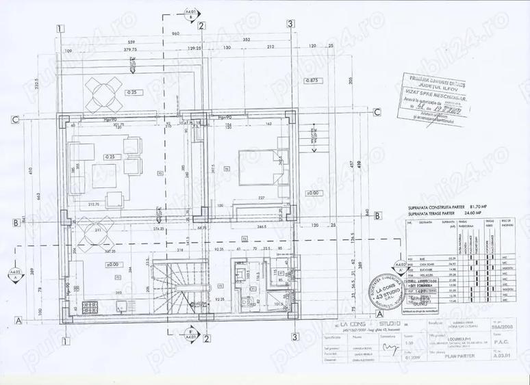 Branesti, Islaz, pret pentru toata proprietatea, doua vile tip duplex alaturate, P+1 - 5