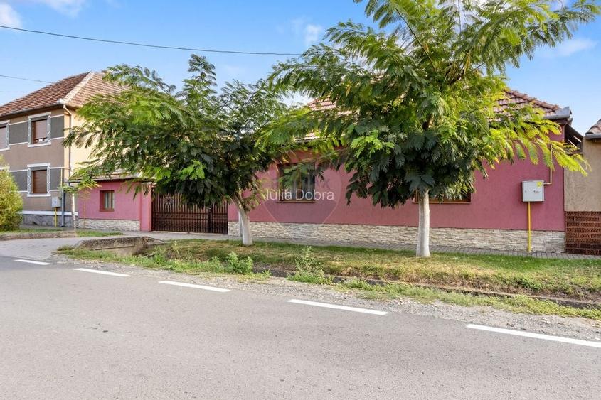 Casa de vanzare in Pecica - teren generos, utilata si mobilata complet