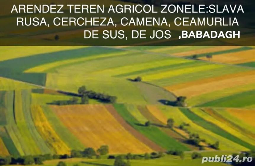 Preluam teren agricol in arenda - 1