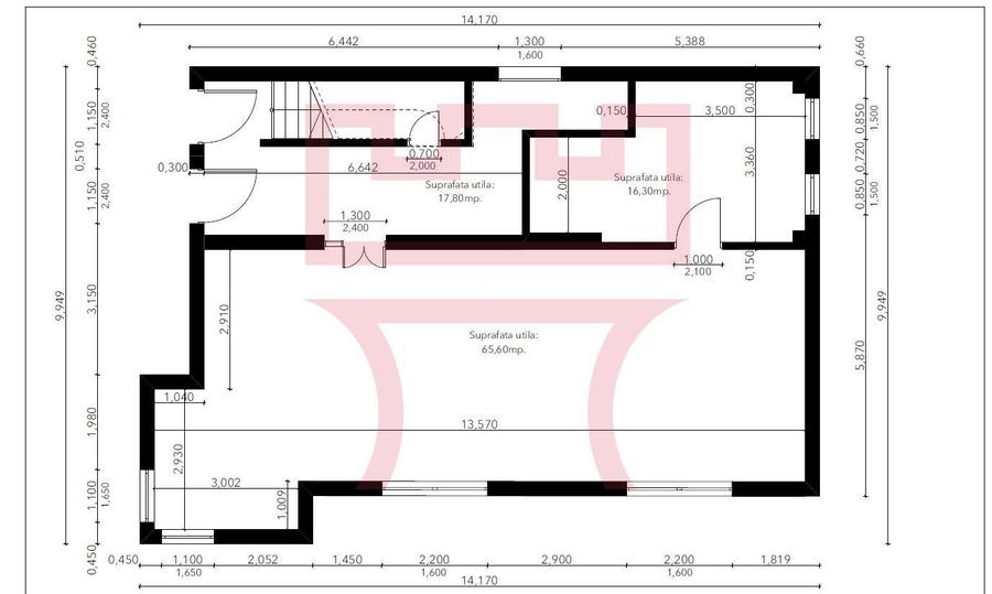 Casa functiuni multiple pretabil pentru schimbare destinatie Cipariu - 6