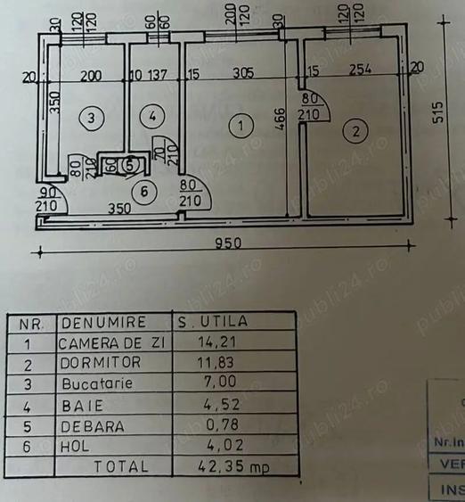 Vand apartament 2 camere Ploie?ti vest - 1