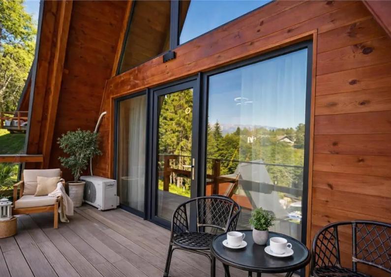 3 rezidente elegante, tip A frame, constructie 2025, Moieciu - 12