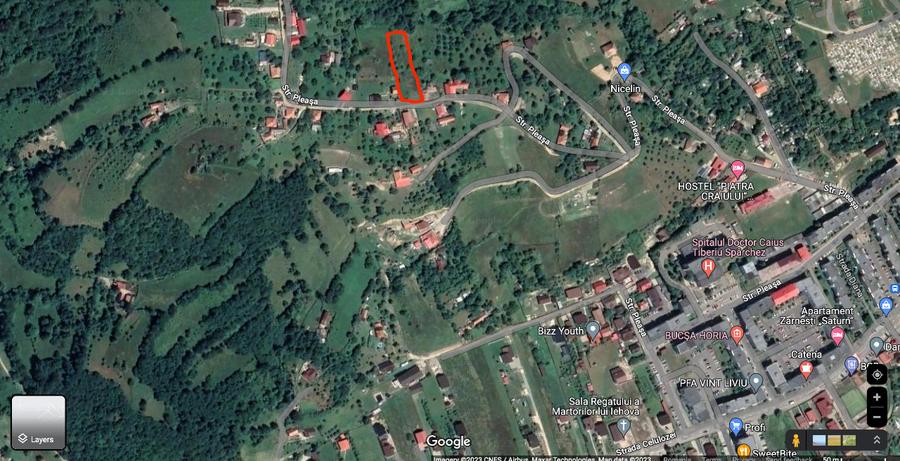 Teren pentru locuinta, casa de vacanta, pensiune, Zarnesti (zona Pleasa), PUZ, 2 - 3