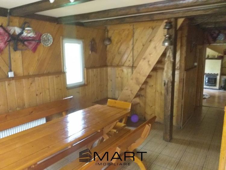 Teren extravilan 7432 mp, cu cabana de lemn Capalna AB - 7