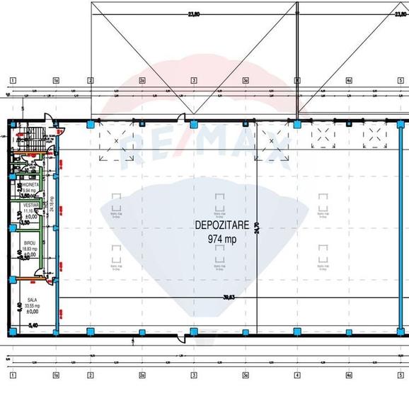 Spatiu industrial de 875mp de inchiriat in zona Exterior Vest - 5