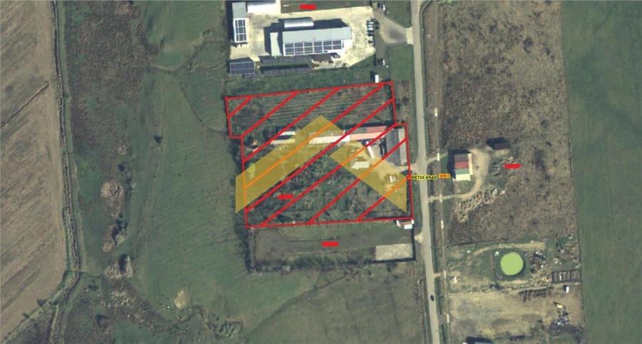 Teren 1,8 ha plus cladiri de vanzare in localitatea Sebis, Arad - 1