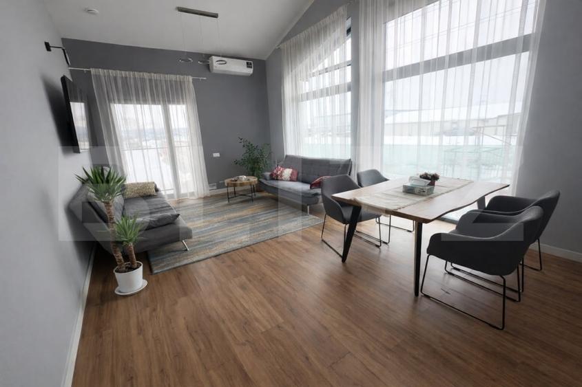 Casa moderna, eficienta energetic cu un teren generos de 830mp in Gilau - 1