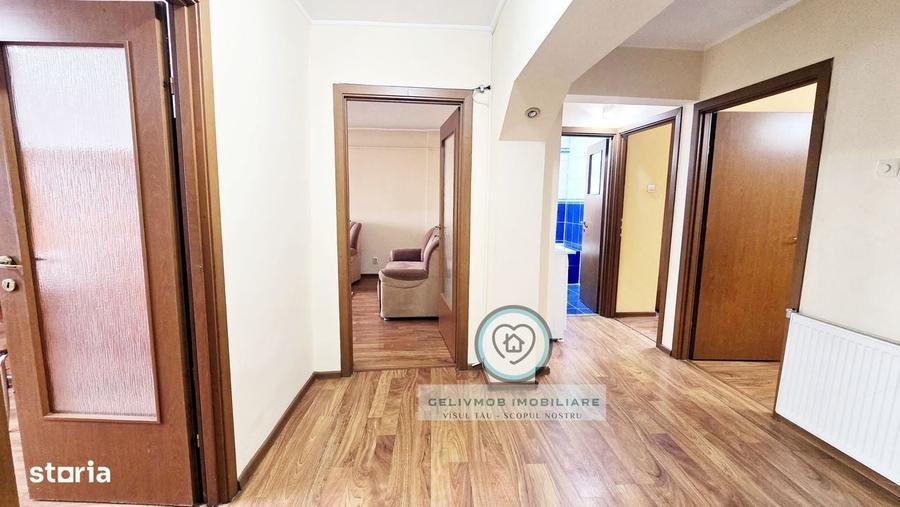 Apartament cu 3 camere decomandat în Cantacuzino