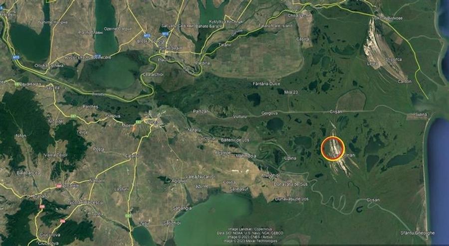 Teren Construcții intravilan de 6000 mp, în Caraorman