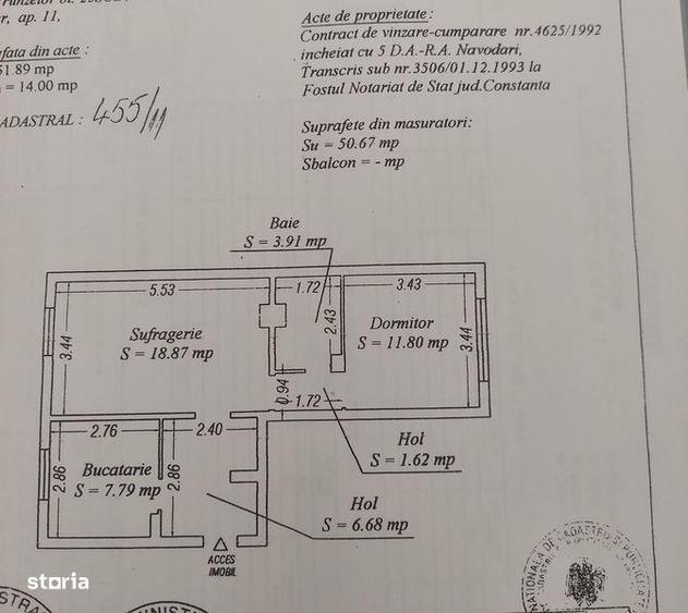 Apartament cu 2 camere în Central