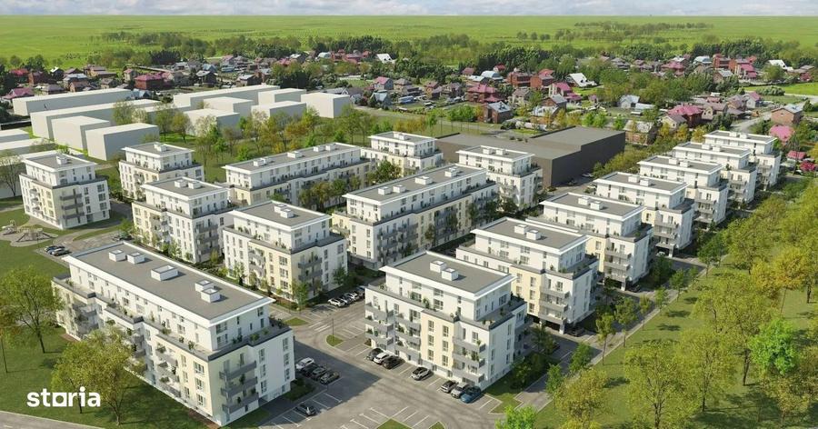Apartament cu 3 camere în Nord