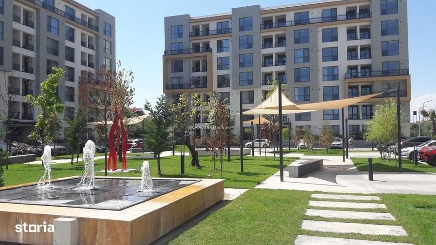 Apartament intr-un complex cu gradina privata si fantani decorative, l - 7