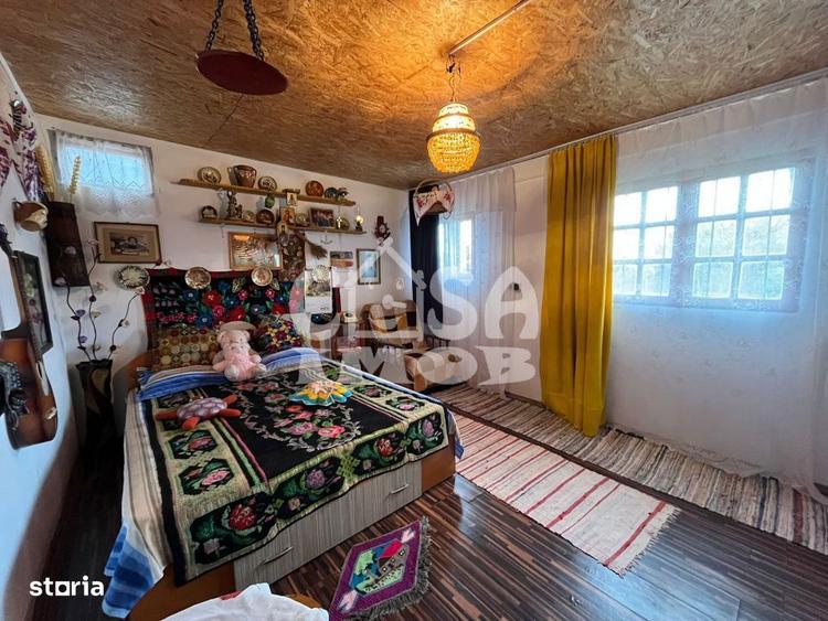 Casuta din lemn de weekend sau casa de vacanta cu teren si livada - 9