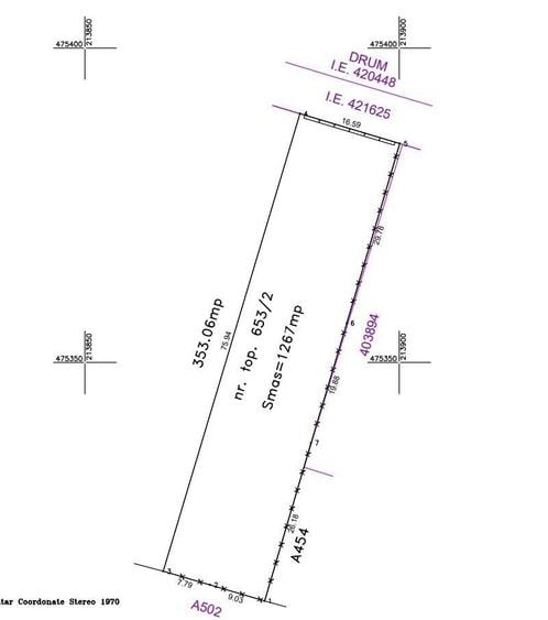 Teren ultracentral in Moșnița Nouă | 1267 mp | Vad comercial excelent - 3